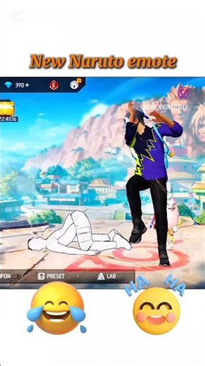 This Naruto emote #freefirevideo #freefire #foryou #freefirehighlights #handcam