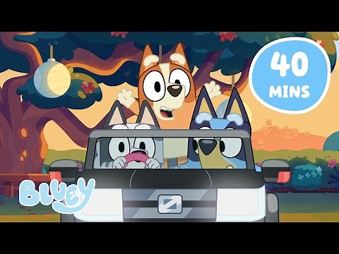 🔴LIVE: Transport Adventures! 🍕 🚘 | Travel Fun with Bluey and Bingo | Bluey