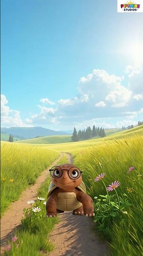 Slow and Steady Wins the Race! 🐢🏁 | Moral Story for Kids | #Shorts #PipshineStudios