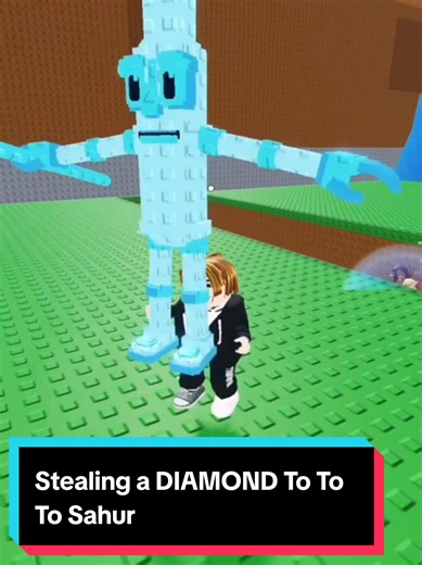 Stealing Diamonds in Roblox: To To To Sahur Challenge
