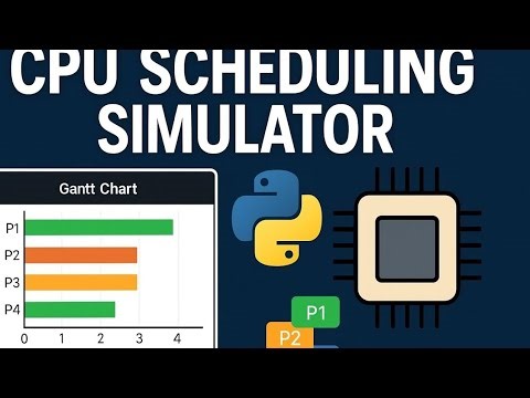 🚀 CPU Scheduling Simulator | Project Demo