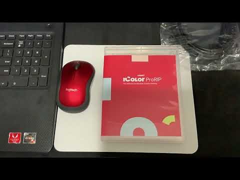 Complete step by step on the unboxing of an iColor 550 & ProRip Software.