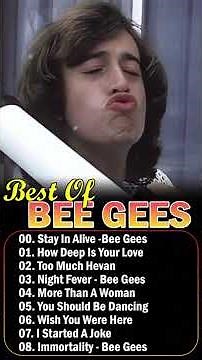 BeeGees 💋 Greatest Hits Full Album 🔍 The Best Songs Of BeeGees Playlist