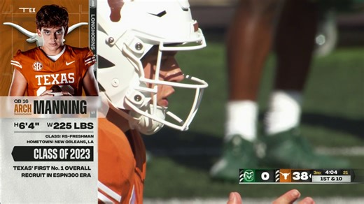 Arch Manning balled out in his first game of the year 🔥 Texas Football | SportsCenter