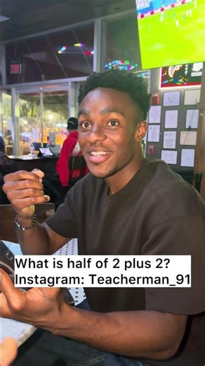 What is half of 2 plus 2
