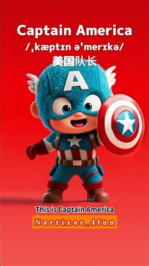 ​Learn Superhero Names for Kids! 🦸‍♂️ | Marvel Avengers Animated Vocabulary