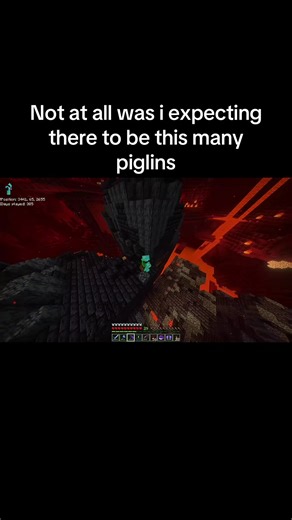 Exploring the Minecraft Nether: A Piglin Surprise