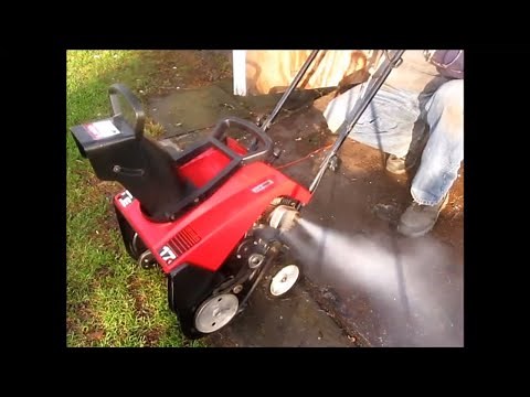 Snapper 17 inch SnowThrower repair