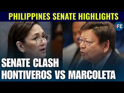 Philippines Senate Erupts: Hontiveros Fires Back At Marcoleta Over ‘Satsat’ Remark | Philippines
