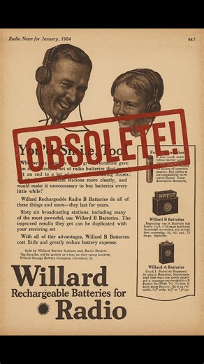 Found: One of the Last Surviving Willard Radio Emblems