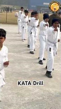 Karate KATA Drills #karate #kidslearning