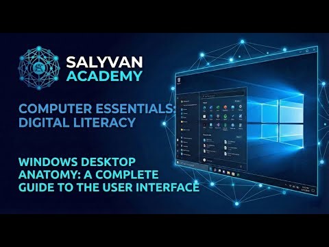 Windows Desktop Anatomy: A Complete Guide to the User Interface | Computer Essentials #5