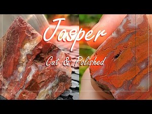 Cut and Polished Red Jasper