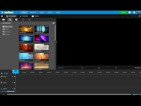 WeVideo Tutorial 1 Timeline Mode and Layout