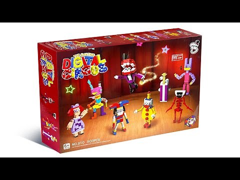 LEGO Amazing Digital Circus Sets 2 | Pomni Jax Official Lego Minifigures