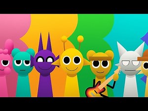 Sprunki 1996 Update All Song Character Gameplay