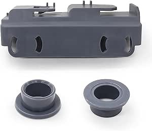 WD28X27241 Dishwasher Rack Carrier and Roller Kit Replacement for GE/Hotpoint/Haier Dishwasher Wheels Lower Rack AP6990367 WD12X10439 WD12X10446 WD12X10447 WD12X22657 WD12X22656