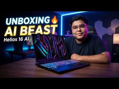 Acer Predator Helios Neo 16 AI Unboxing 🔥 Next-Level Gaming Beast!