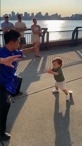 Snack time was officially cancelled the moment he saw the master. 😂🥋🥤 Tiny moves, BIG confidence! 👏