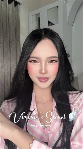 Victoria’s angel makeup tutor #makeup #victoriassecret #makeuptutorial #fypシ #g2g