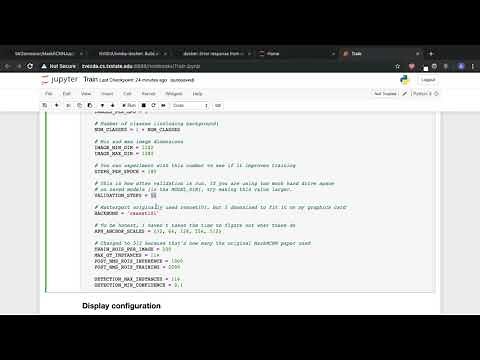 MaskRCNN How-To Part 2: Training a Model!
