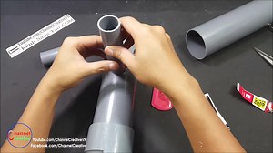 How to make a Periscope using PVC Pipe - Simple Submarine Binoculars
