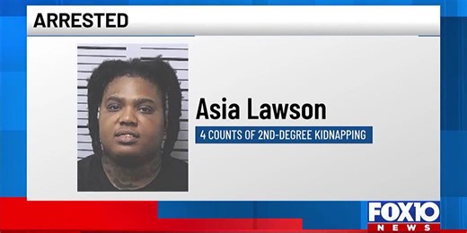 Woman arrested for 4 counts of second-degree kidnapping