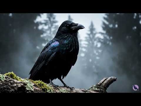 Raven bird chirping Sound