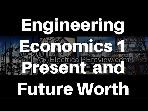How to calculate Present (P) and Future (F) Worth - Engineering Economics Cash Flow Diagrams