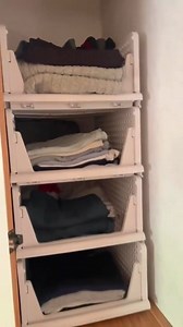 Link in a comment !!! We finally found a storage solution for our tiny rv closets! These bins stack on top of each other and slide in and out. We store our out of season clothes under the bed and hang any nicer clothes in our small bathroom closet. How do you store your RV clothes? #rvliving #rvlifestyle #rvremodel #rvfamily #rvtiktok #fyp #rvtips #storagehacks #clothes #rvcloset #motorhome @Amazon | RV Camping Life