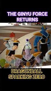 The Ginyu Force Returns - Dragonball Sparking Zero #gaming #sparkingzero #dbz #shorts