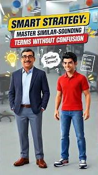 Master Similar-Sounding Terms Without Confusion | NNL Saarthi