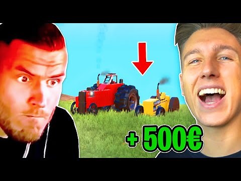 500€ wer den besten TRAKTOR baut! (Standartskill ist schlecht haha)