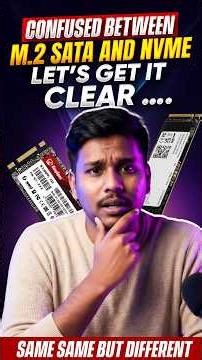 m.2 sata vs nvme | How to Pick Right SSD | #shorts #ssd #fgtechstore