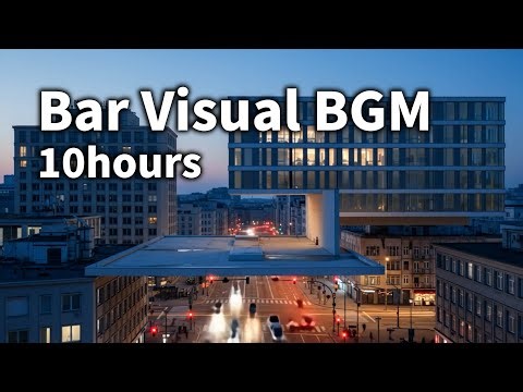 10-Hour Visual Ambient Music for Bars & Karaoke | Background BGM
