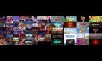 Mix of 2 videos from youtube : all walt disney and pixar movies played at the same time 1937 2023