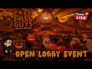 Fall Guys Halloween Showdown!!!! Open Loby-Live #FallGuys #MultiplayerMadness #FunnyFails