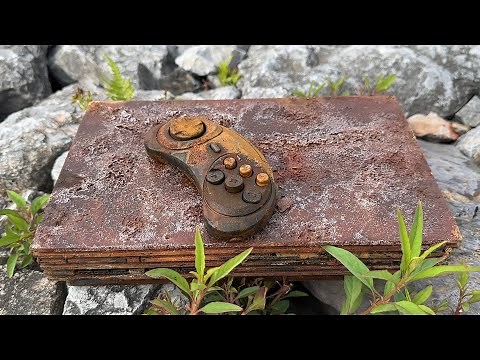 Mud ｐｓ２ fat restoration | Restored rusty playstation Game console