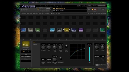 Fractal FM3/FM9/AXE FX3教学 - 制作小提琴音色