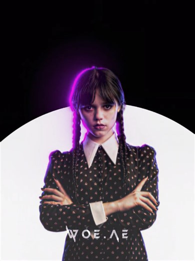 Sean O'Pry Trend X Wednesday Addams edit