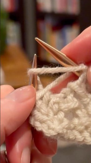 Two yarn overs right next to each other