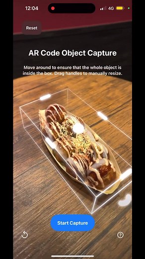 Revolutionizing dining with AR Code! Our latest video showcases how we're transforming the customer experience of a Takoyaki chain website using our AR Code Object Capture app. From 3D scanning to an engaging AR QR Code, a tech-meets-gastronomy adventure! More info: https://ar-code.com/blog/digitalizing-restaurant-menus-with-augmented-reality-qr-codes #3DScanning #Takoyaki #ARCode #DigitalDining #Japan #restauranttech