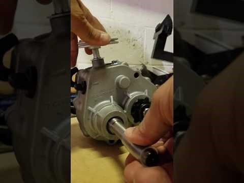 Unboxing of the Go Kart Transmission