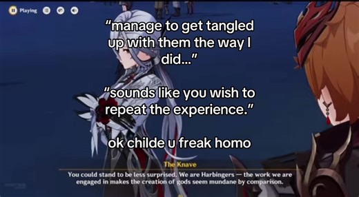 Childe and Zhongli's Adventures in Genshin Impact
