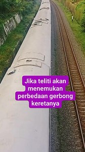 Kereta api berpapasan di bawah flyover. #reels #kereta #train #railway #keretaapi | Rail Railway