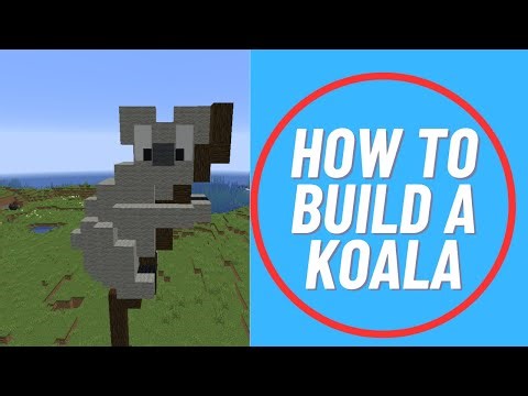 Build a CUTE Koala in Minecraft?