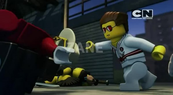 Ninjago Action Scene: Zane vs. Rival Character