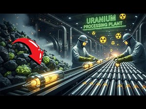COMO se HACE el URANIO ENRIQUECIDO☢️[Proceso De Extracción]