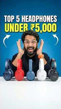 Top 5 Best Headphones Under 5000 in 2026🔥Best Headphones Under 5000⚡️Headphones Under 5000🔥Headphone