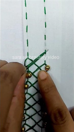 Embroidery for beginners 💜#embroidery #handembroidery #tutorial #beginnerembroidery